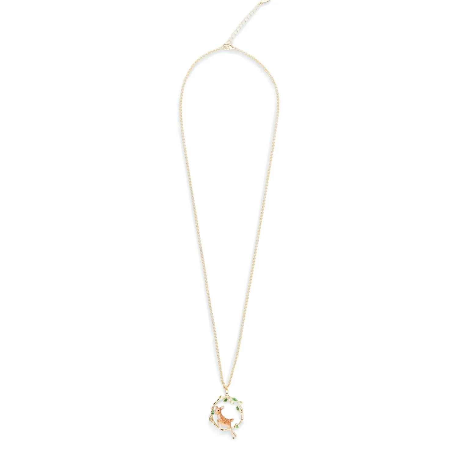 Leaping Fawn Pendant
