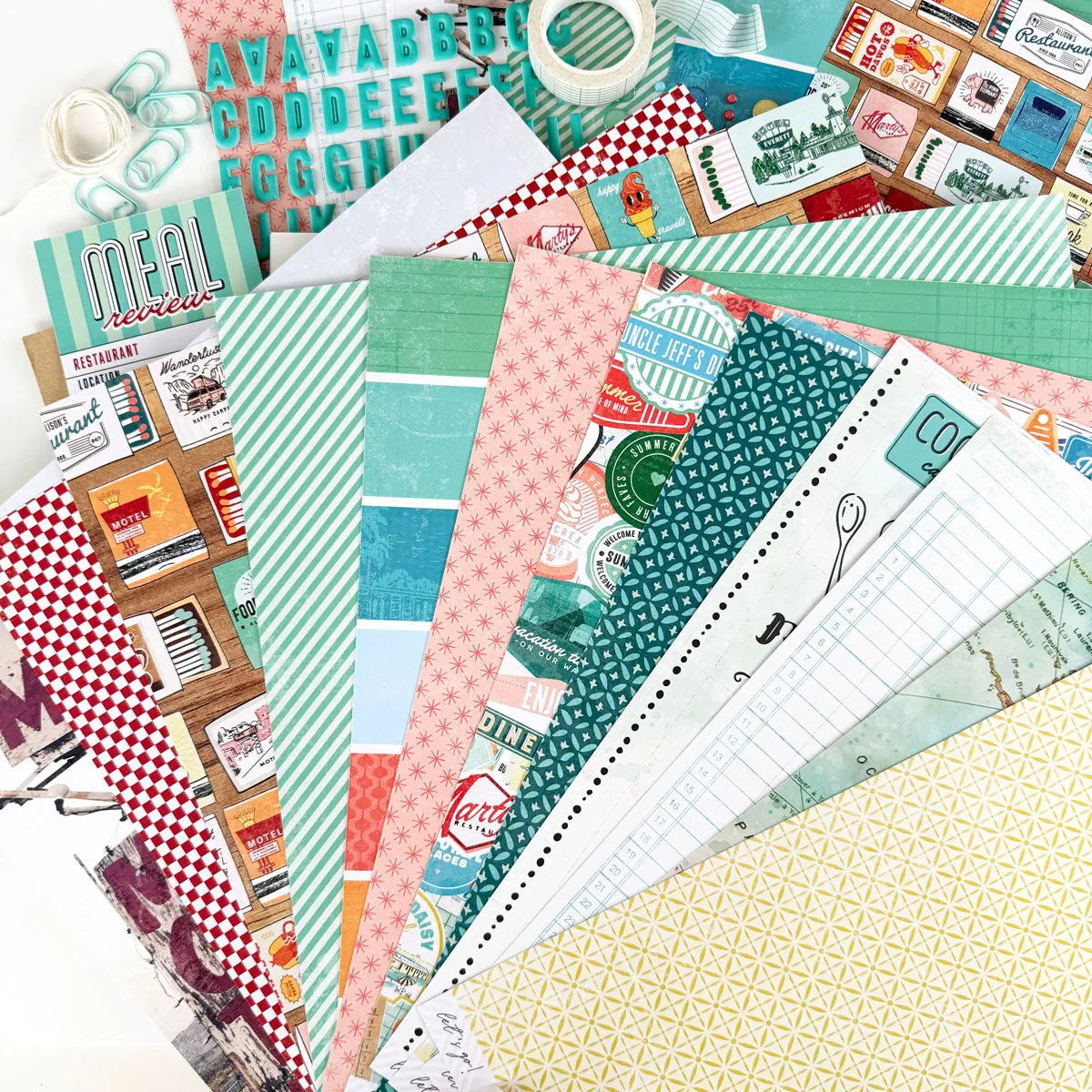 Let's Go Scrapbooking Kit - Choose Your Add On - June 2024