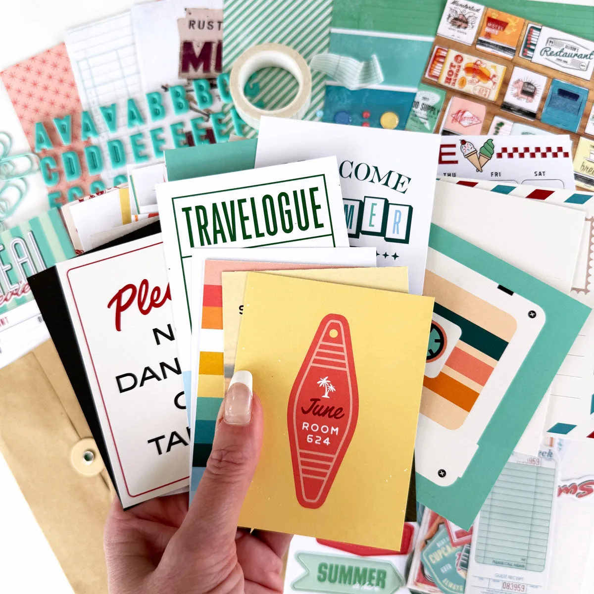 Let's Go Scrapbooking Kit - Choose Your Add On - June 2024