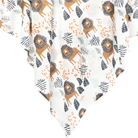 Linsday Lion Indus Design Cotton Swaddle Wrap