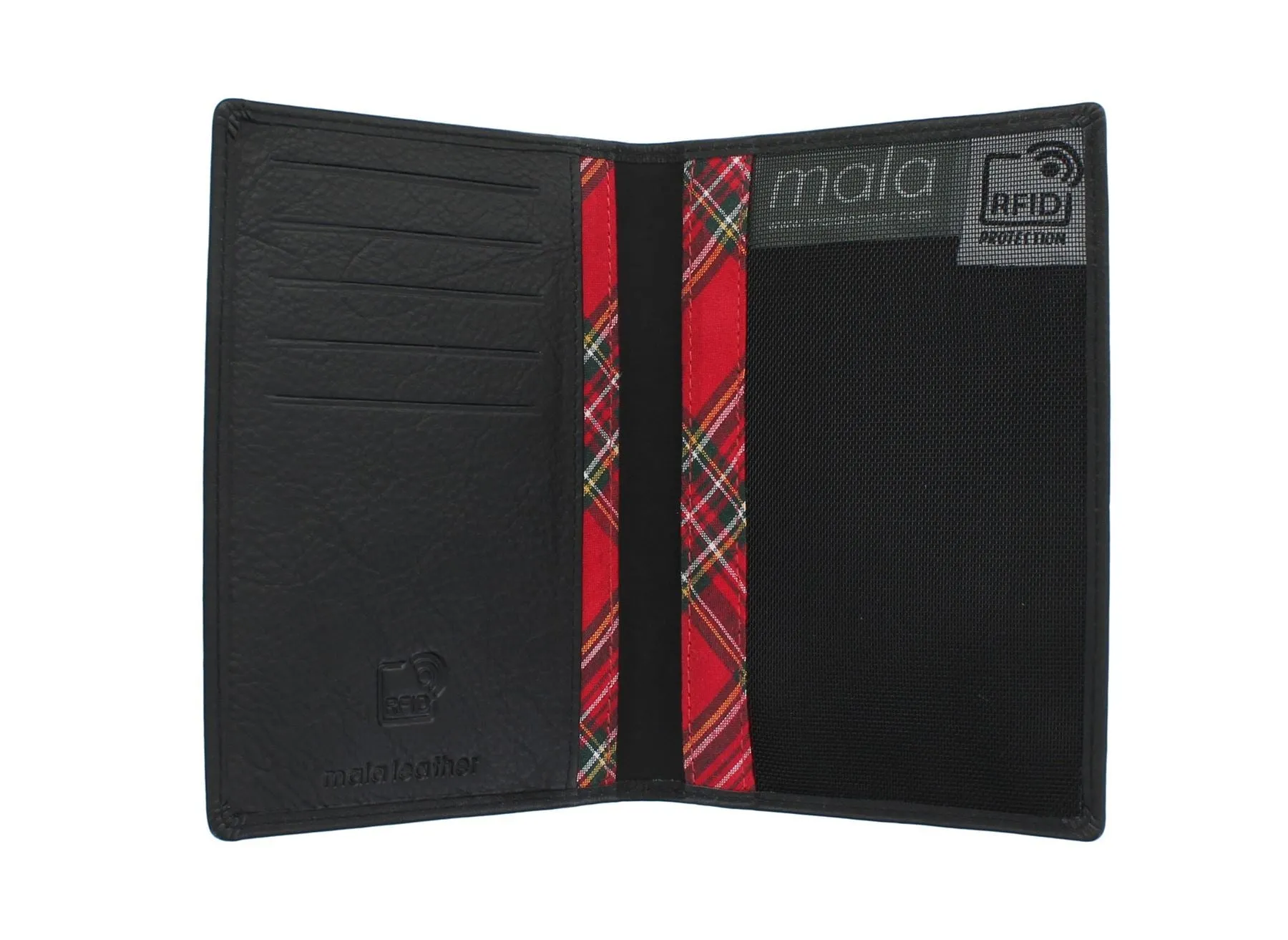 Mala Leather BRAEMAR Collection Leather Passport Holder - RFID Protected 217_7