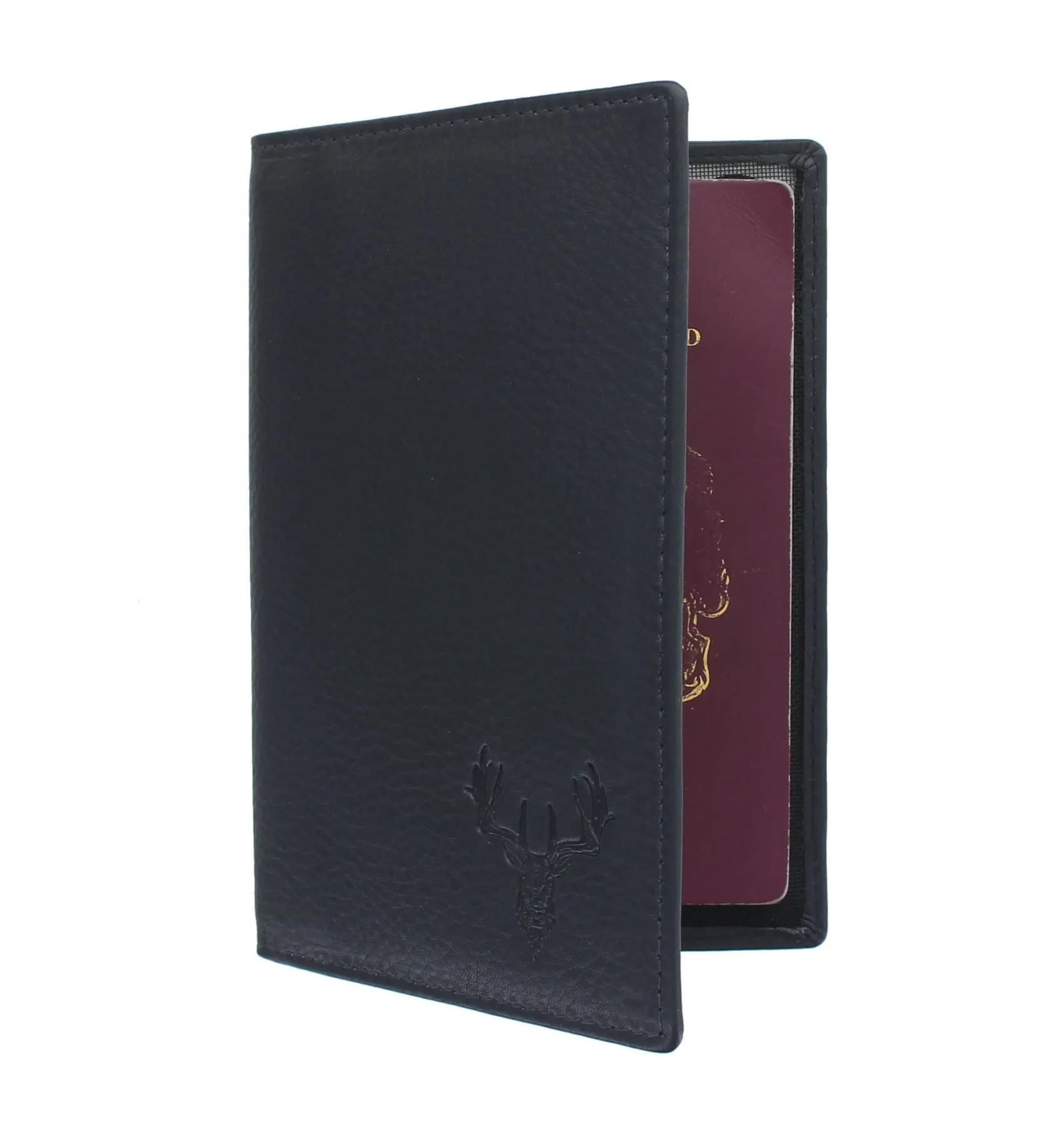 Mala Leather BRAEMAR Collection Leather Passport Holder - RFID Protected 217_7