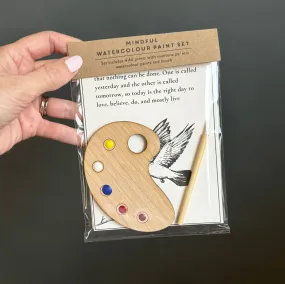 Mindful Quote Mini Watercolour Paint Activity Kit