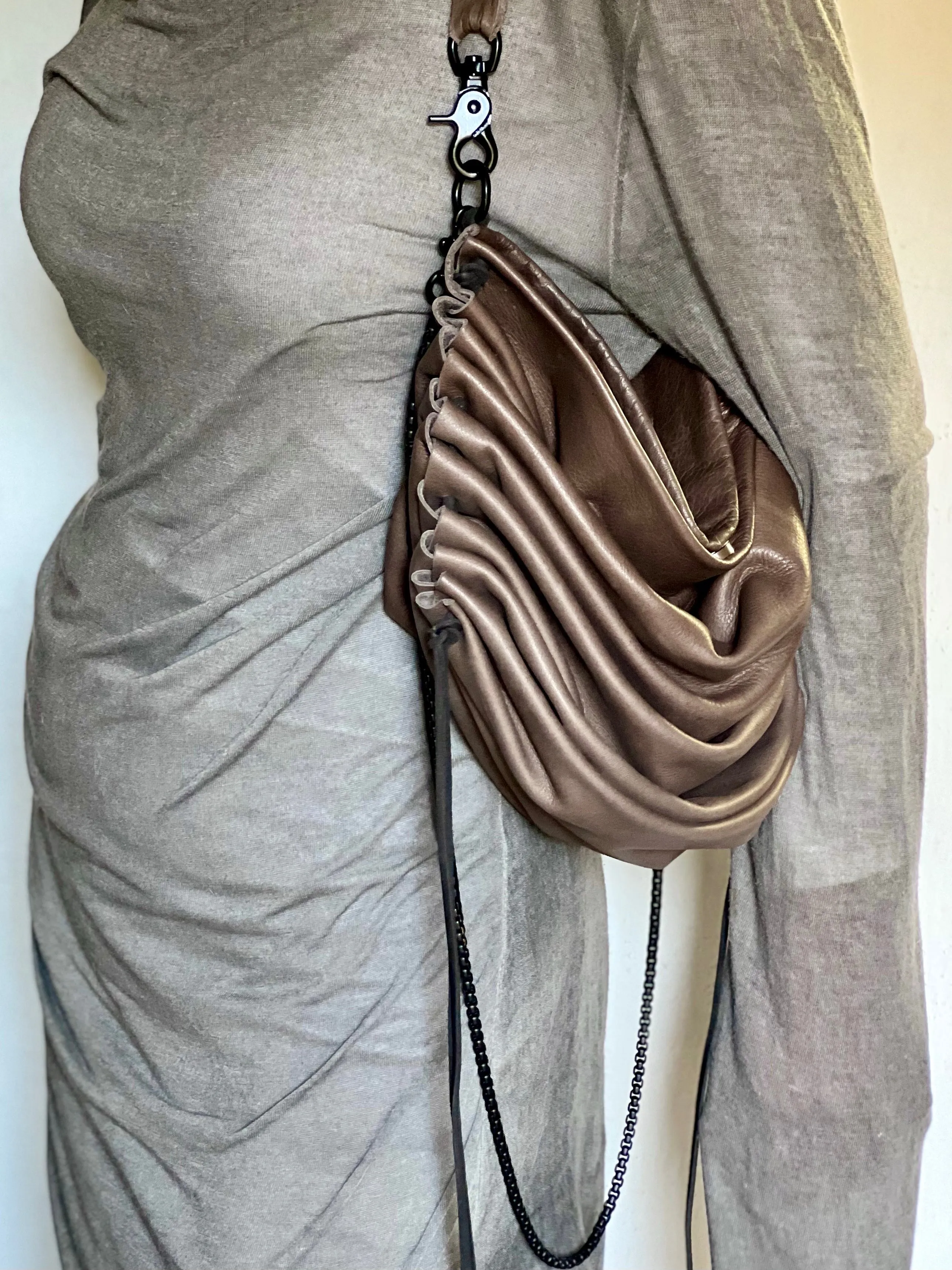 Mocha Money Bag