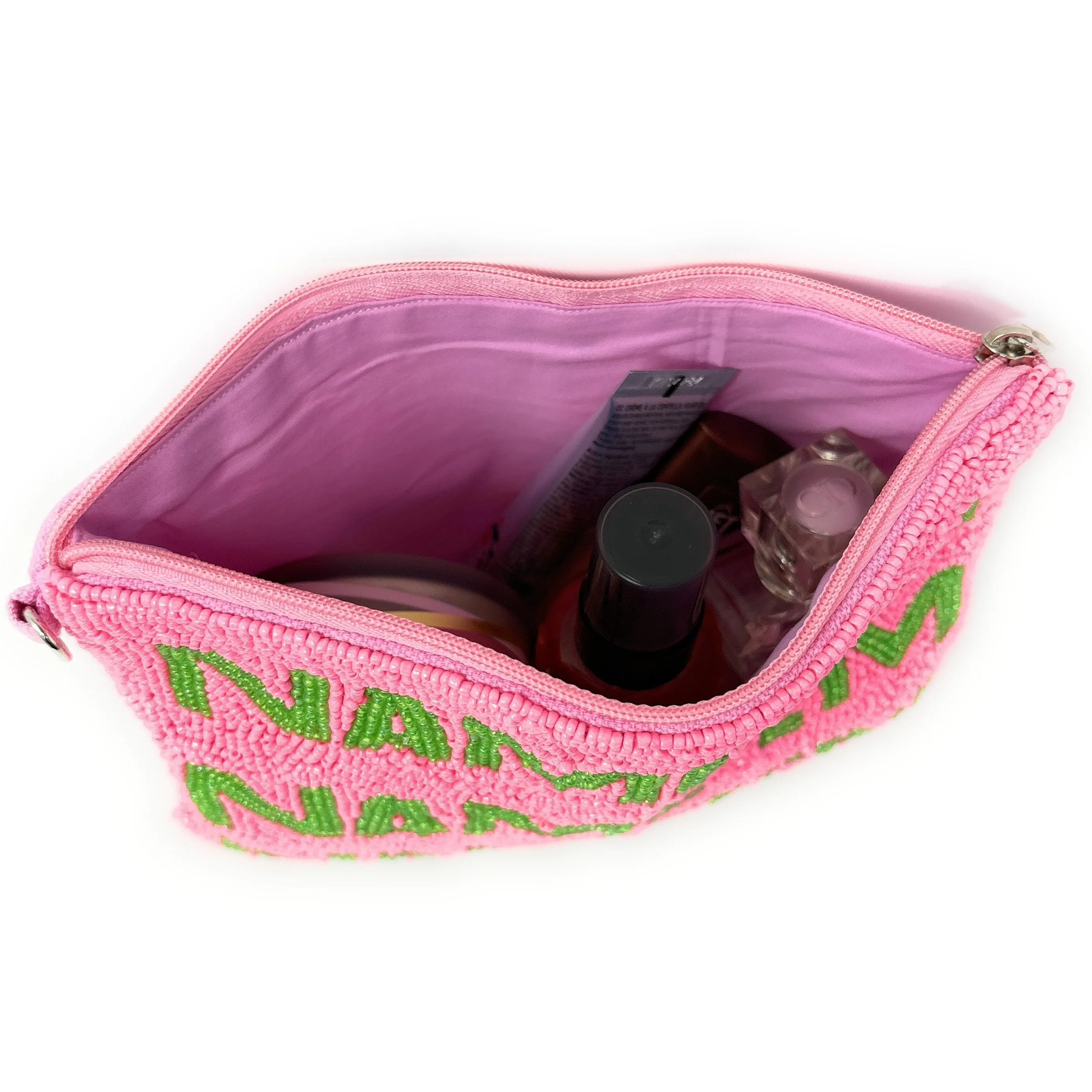 Name'em Large Beaded Pouch