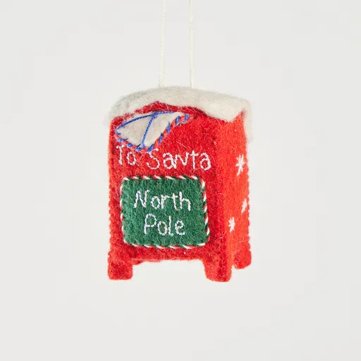 North Pole Mailbox Ornament