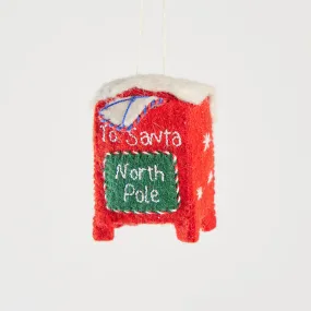 North Pole Mailbox Ornament