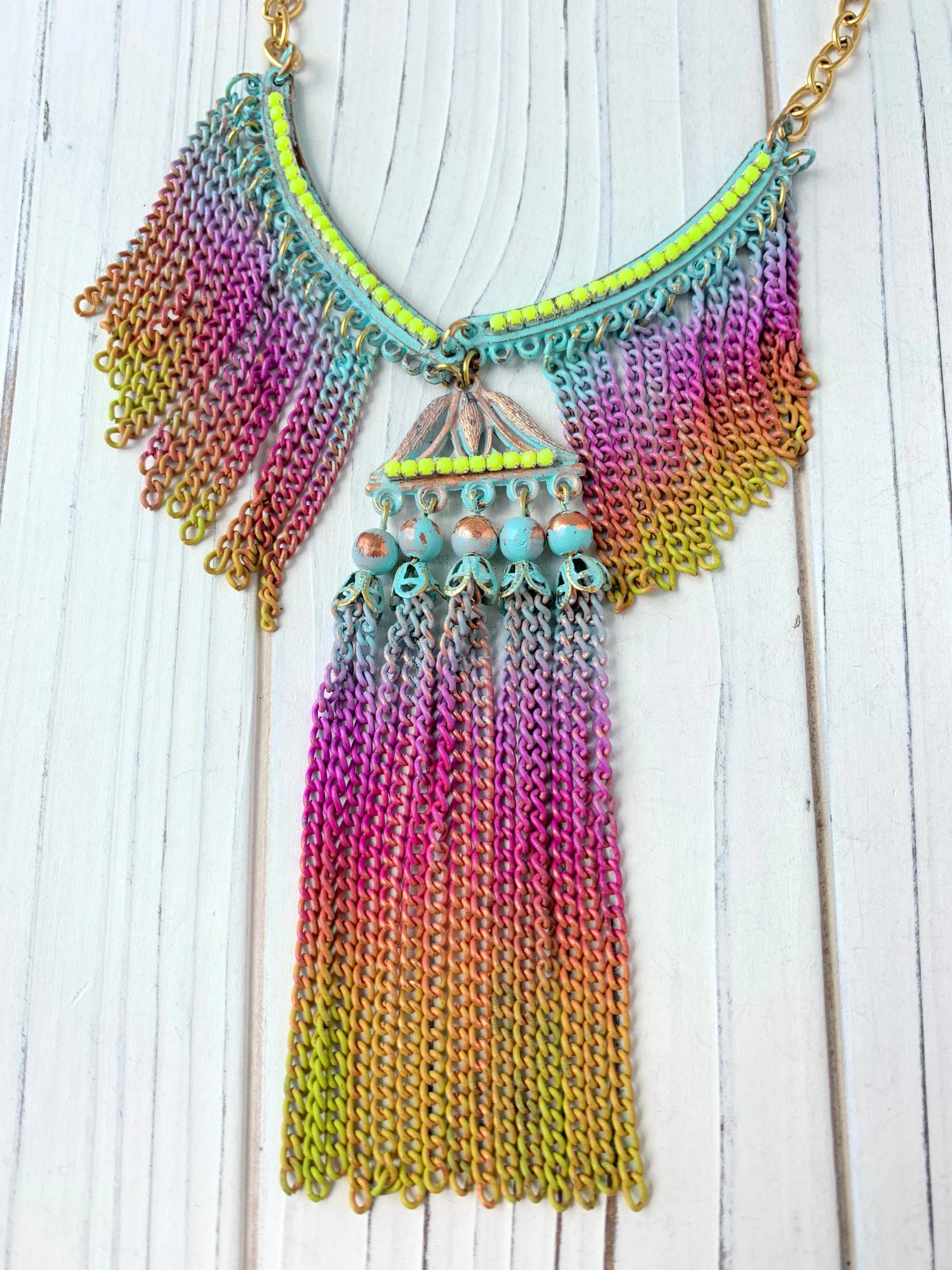Northern Lights Pendant Necklace