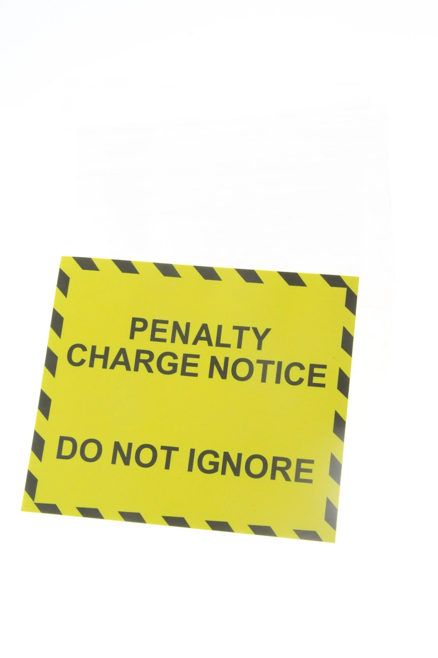 Novelty Joke Parking Prank Fake Penalty Notice