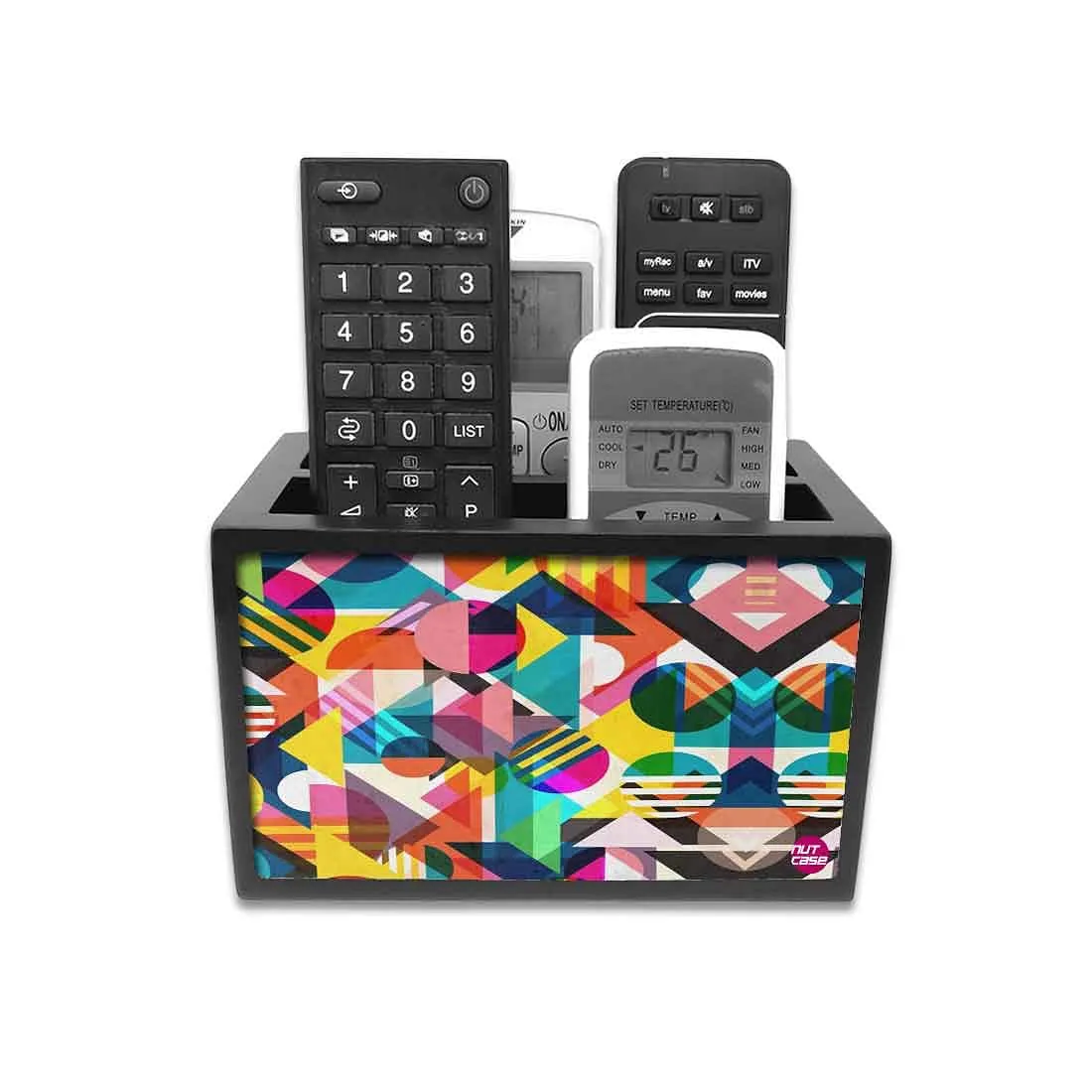 Organizer For TV AC Remotes - Mulicolour ply