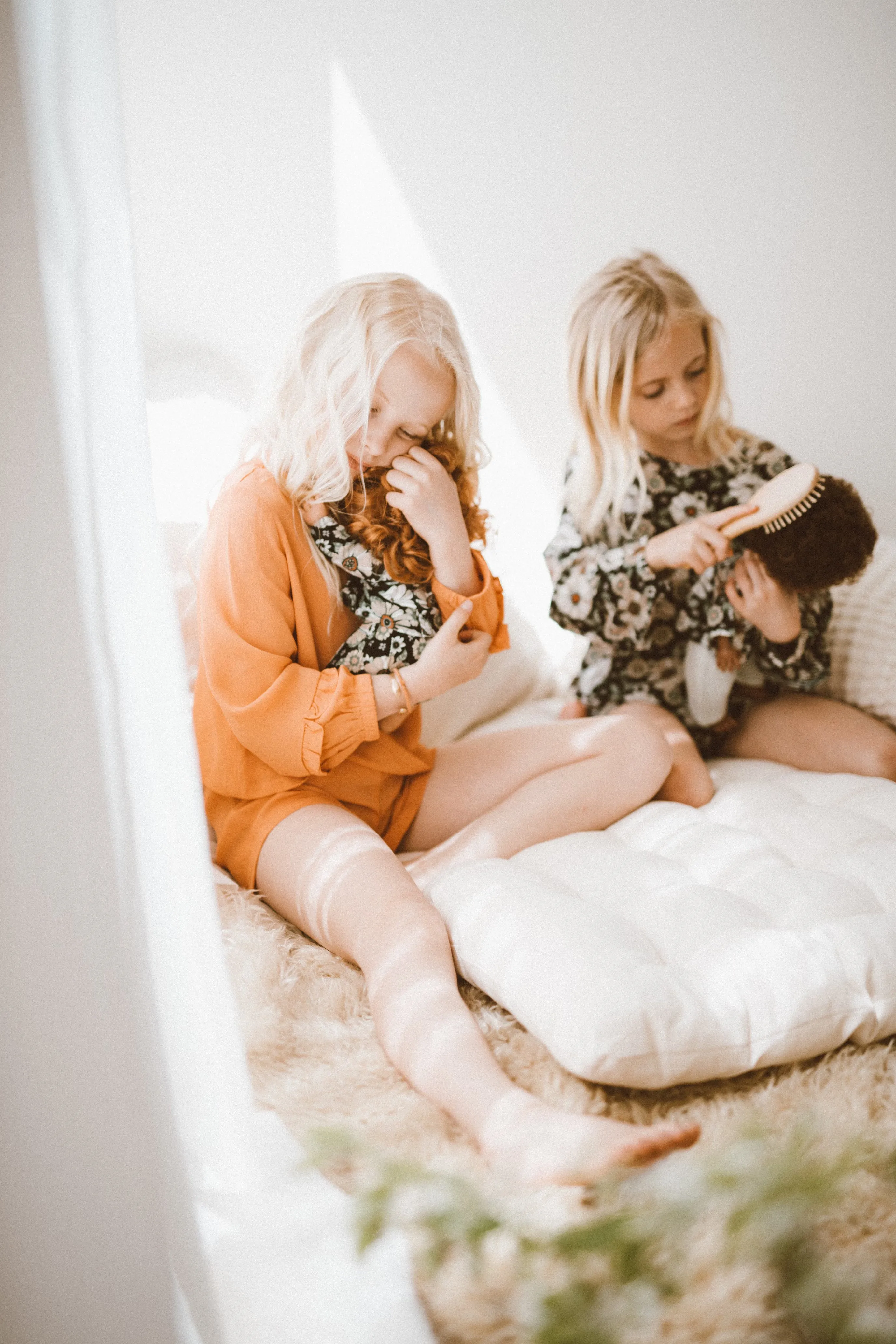 Peasant Top | Daisy Peach