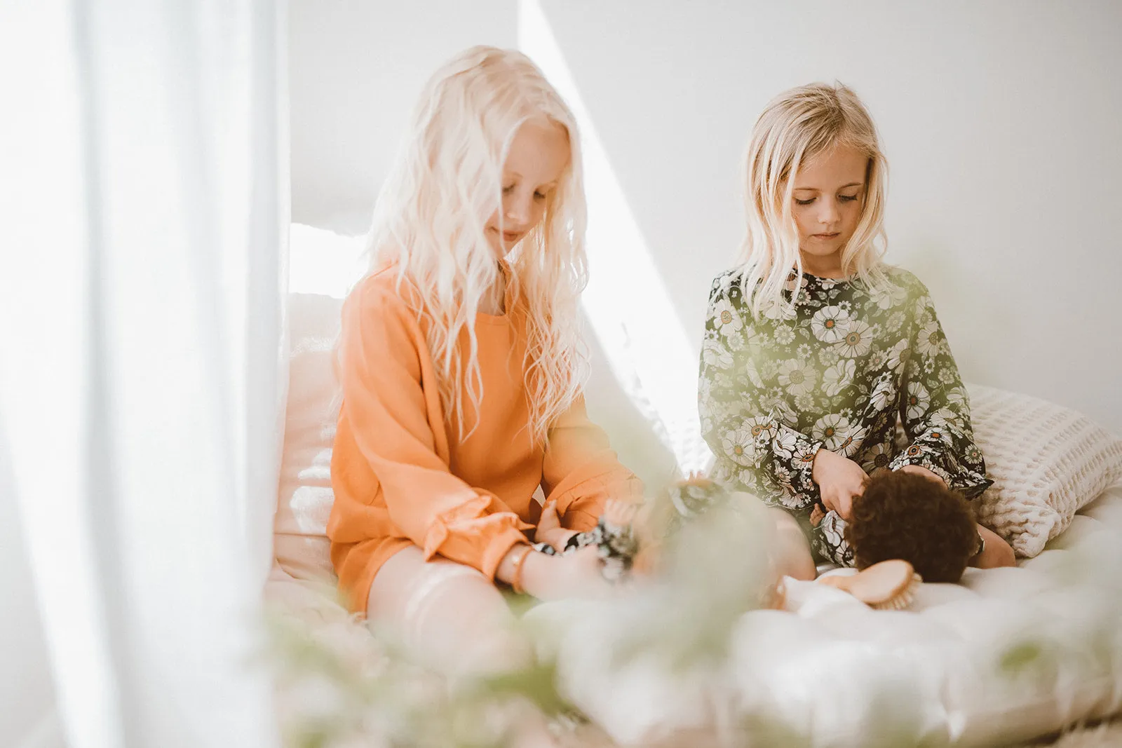Peasant Top | Daisy Peach