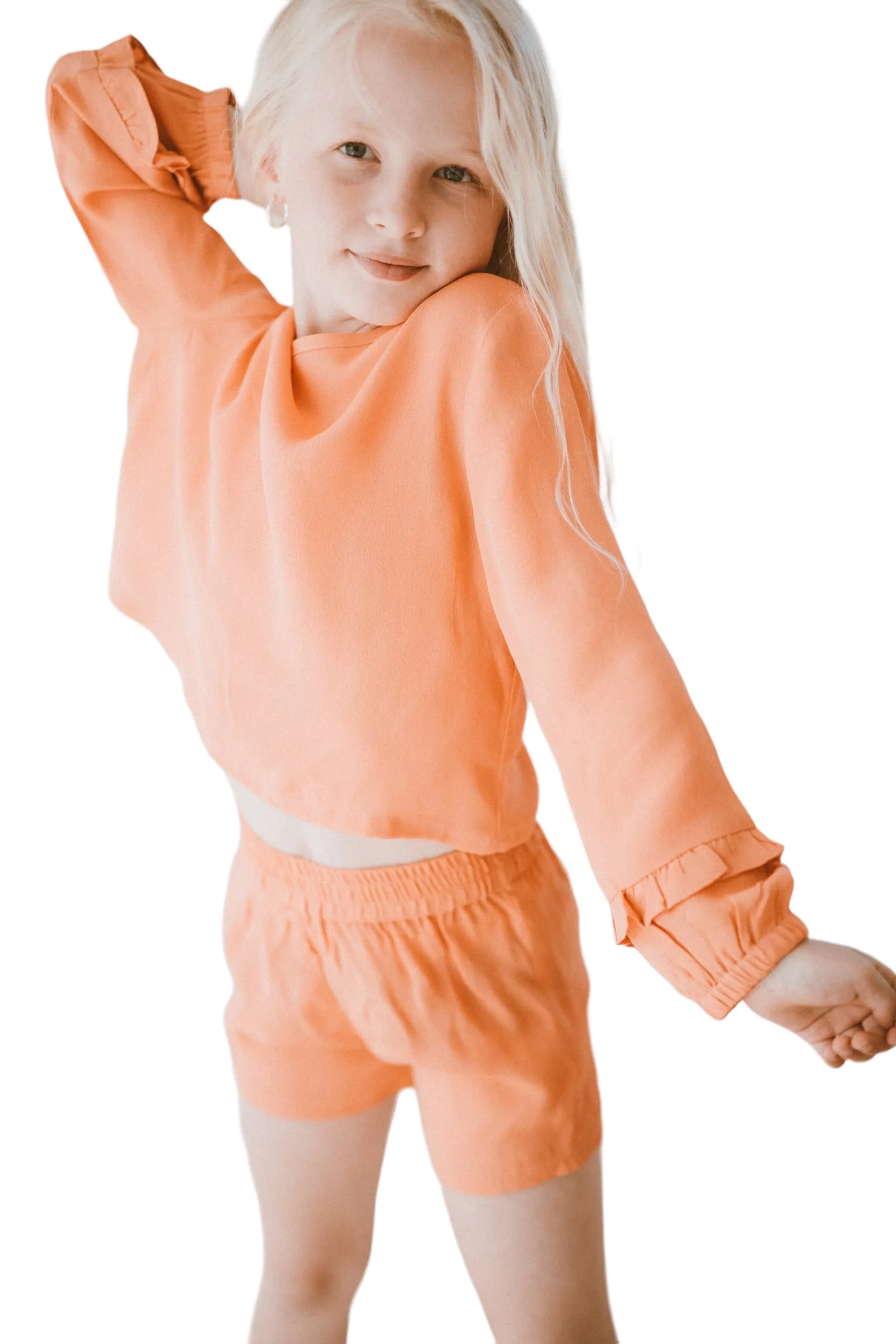 Peasant Top | Daisy Peach