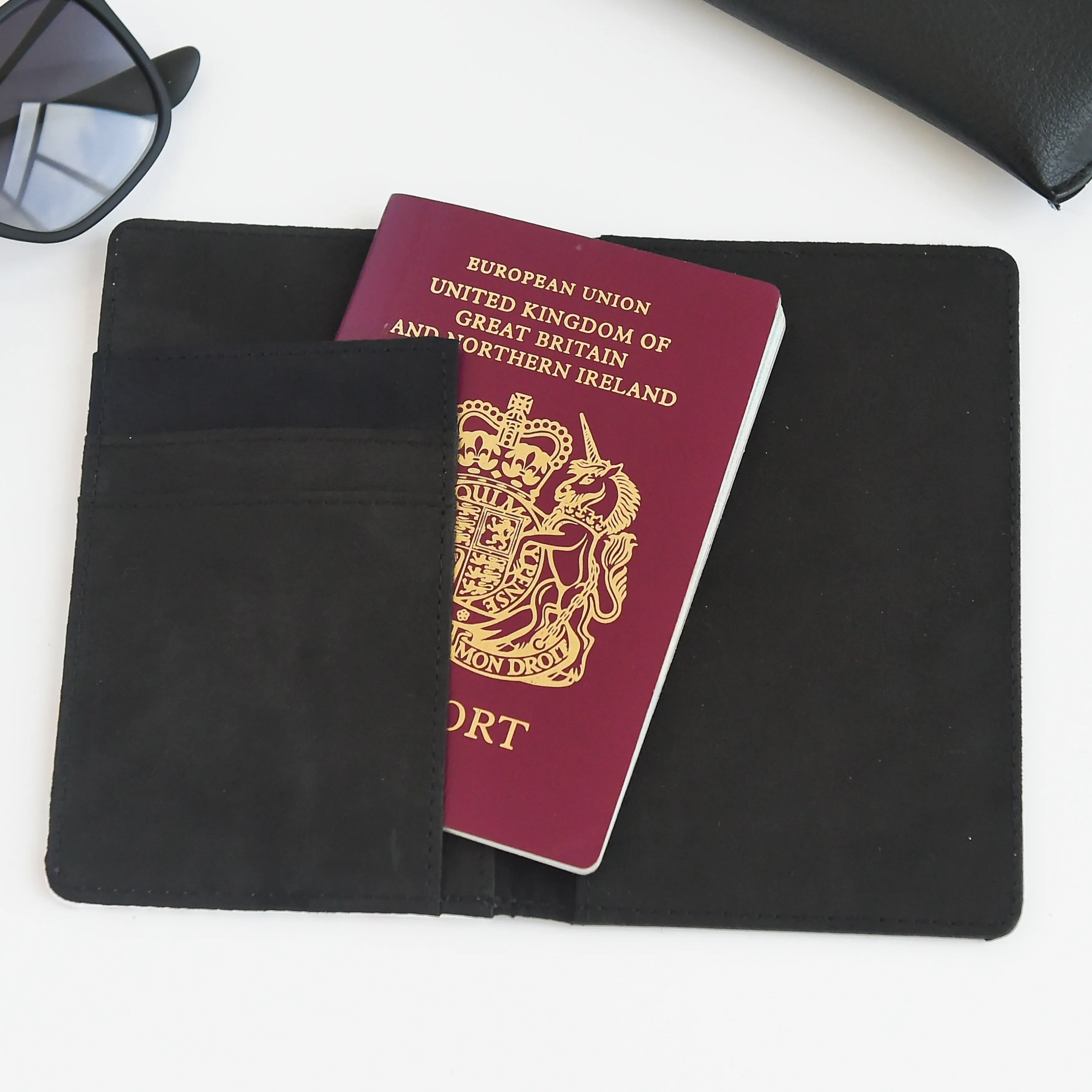 Personalised Passport Holder | Check in Blush