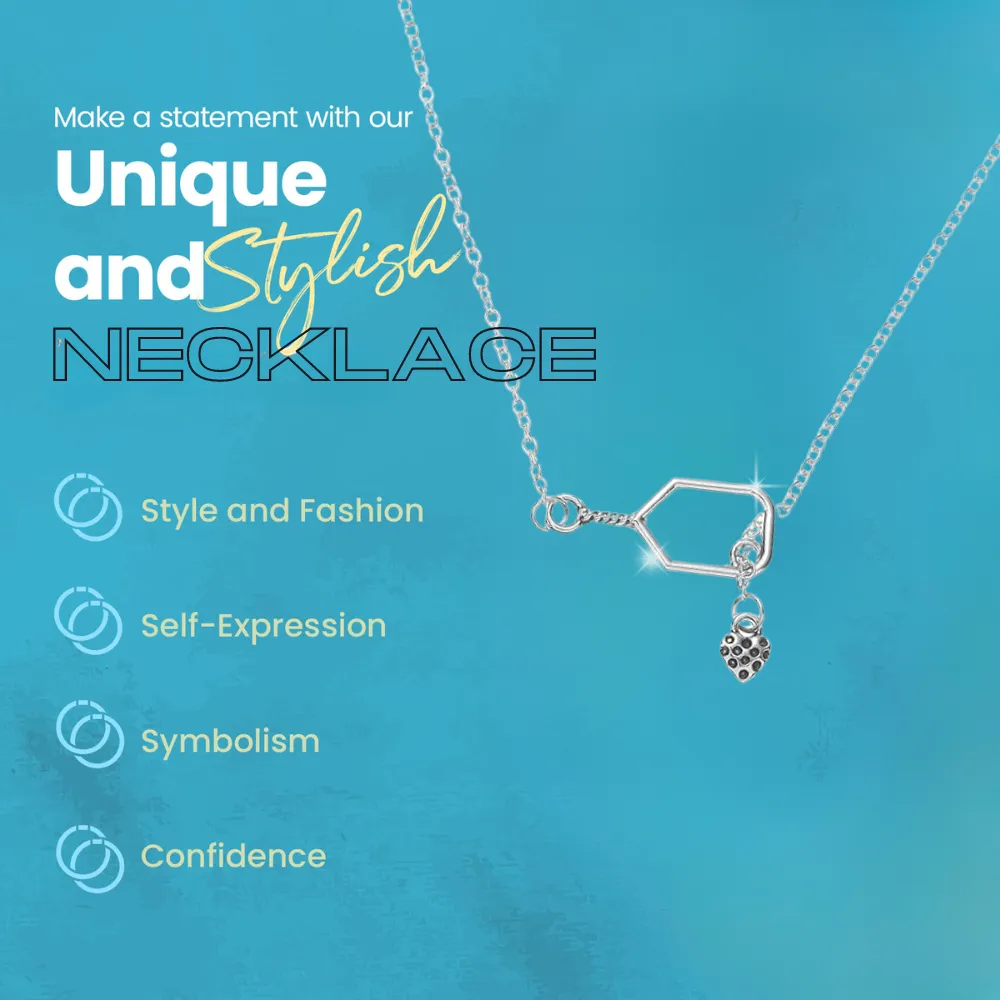 Pickleball Lariat Necklace - Pick Style