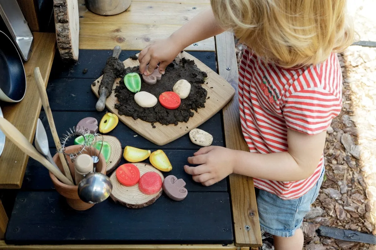 Pizza Toppings Sensory Play Stones