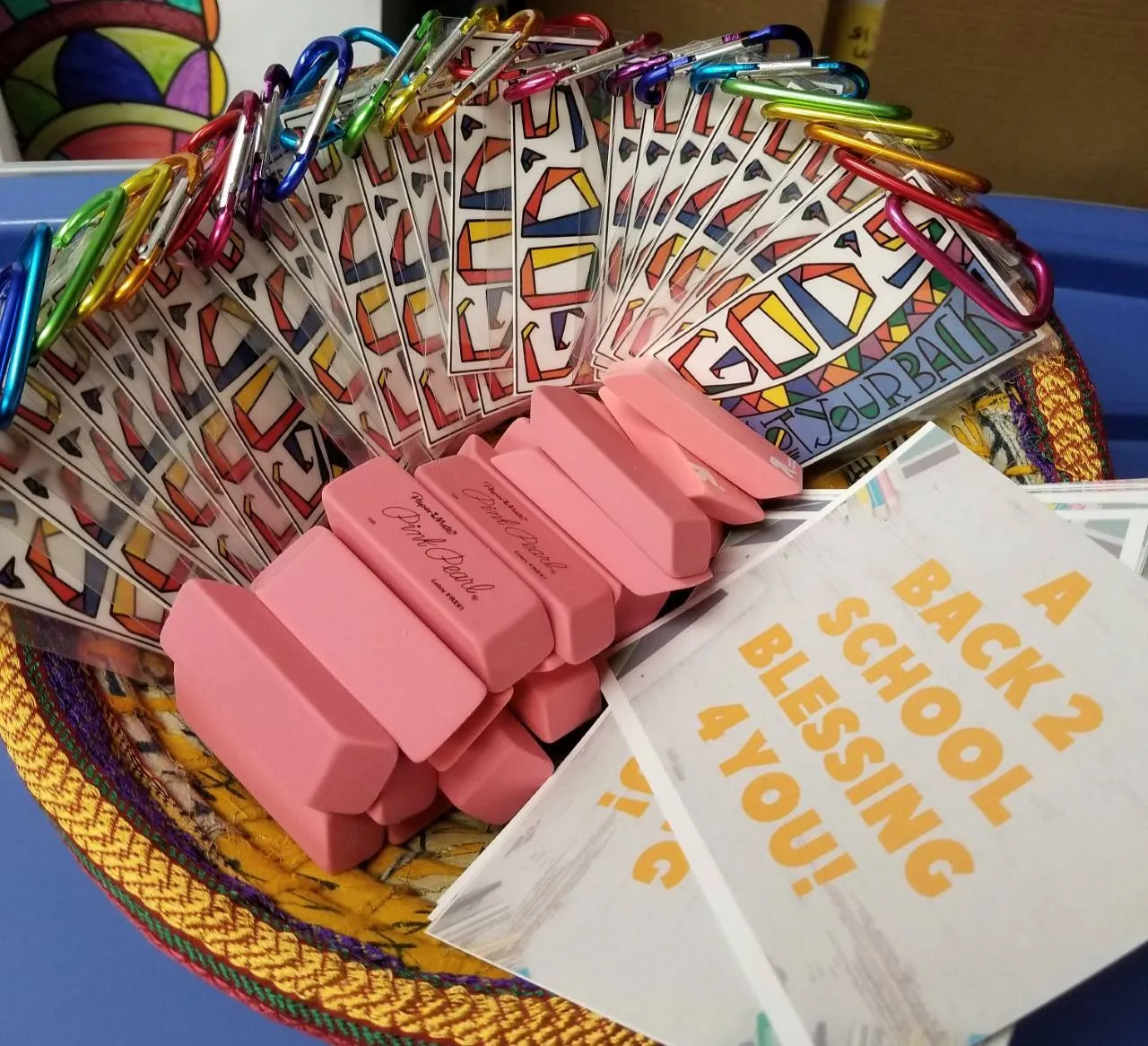 "God's Got Your Back" Backpack Tags