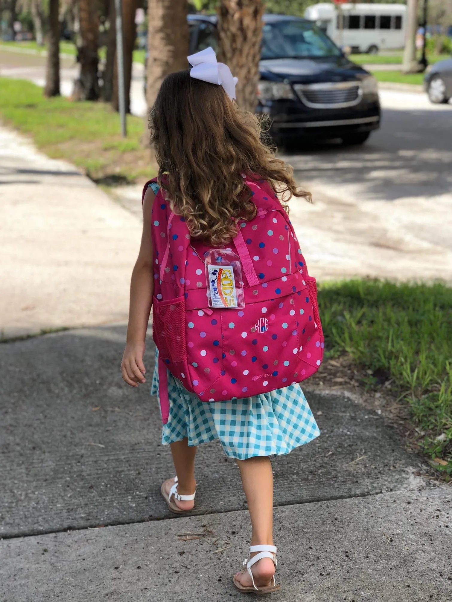"God's Got Your Back" Backpack Tags