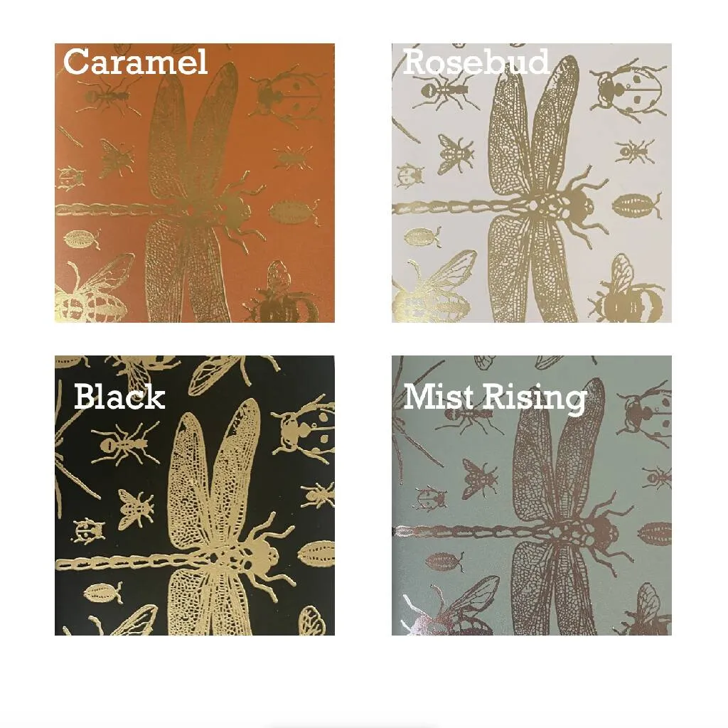 Recycled Leather Bugs Travel Set