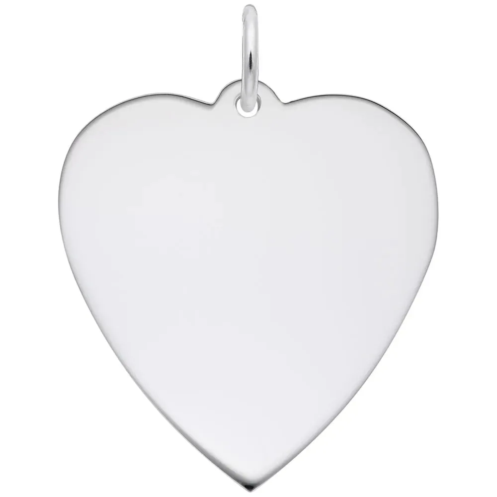 Rembrandt Charms - Large Classic Heart Charm - 4606