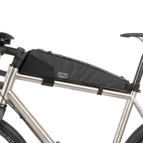 Restrap Race Top Tube Bag Long 2L - Black