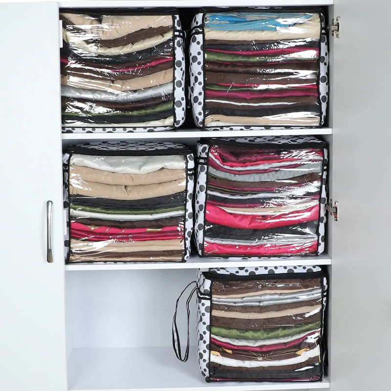 Rigg Polka Dot Blanket Cover - Set Of Three
