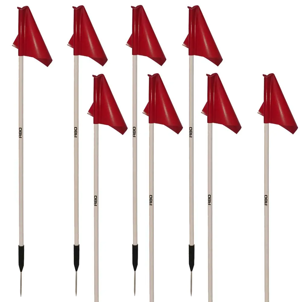 Sideline Pole and Top Tarp Flag Sets