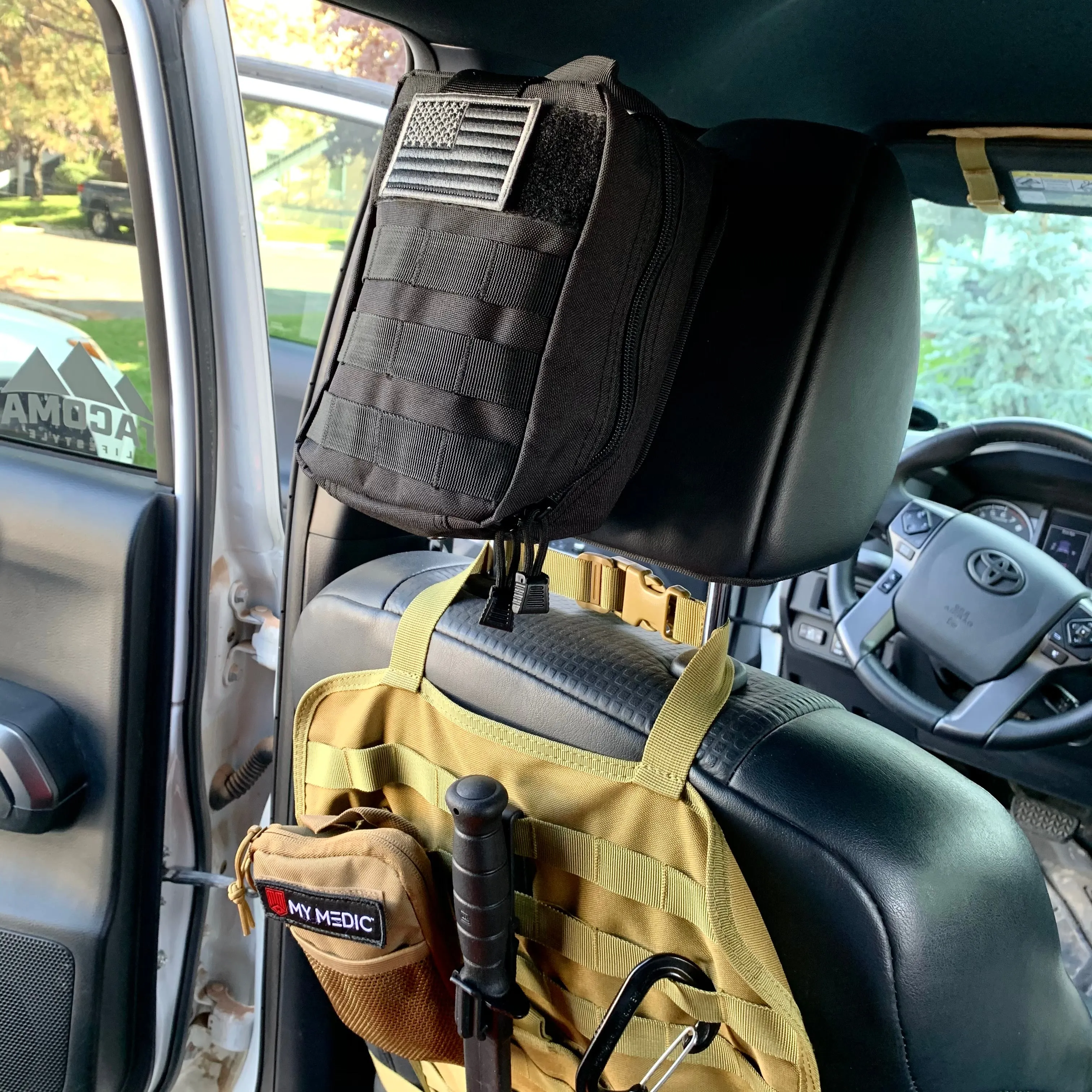 Tacoma Lifestyle Molle Headrest Bag
