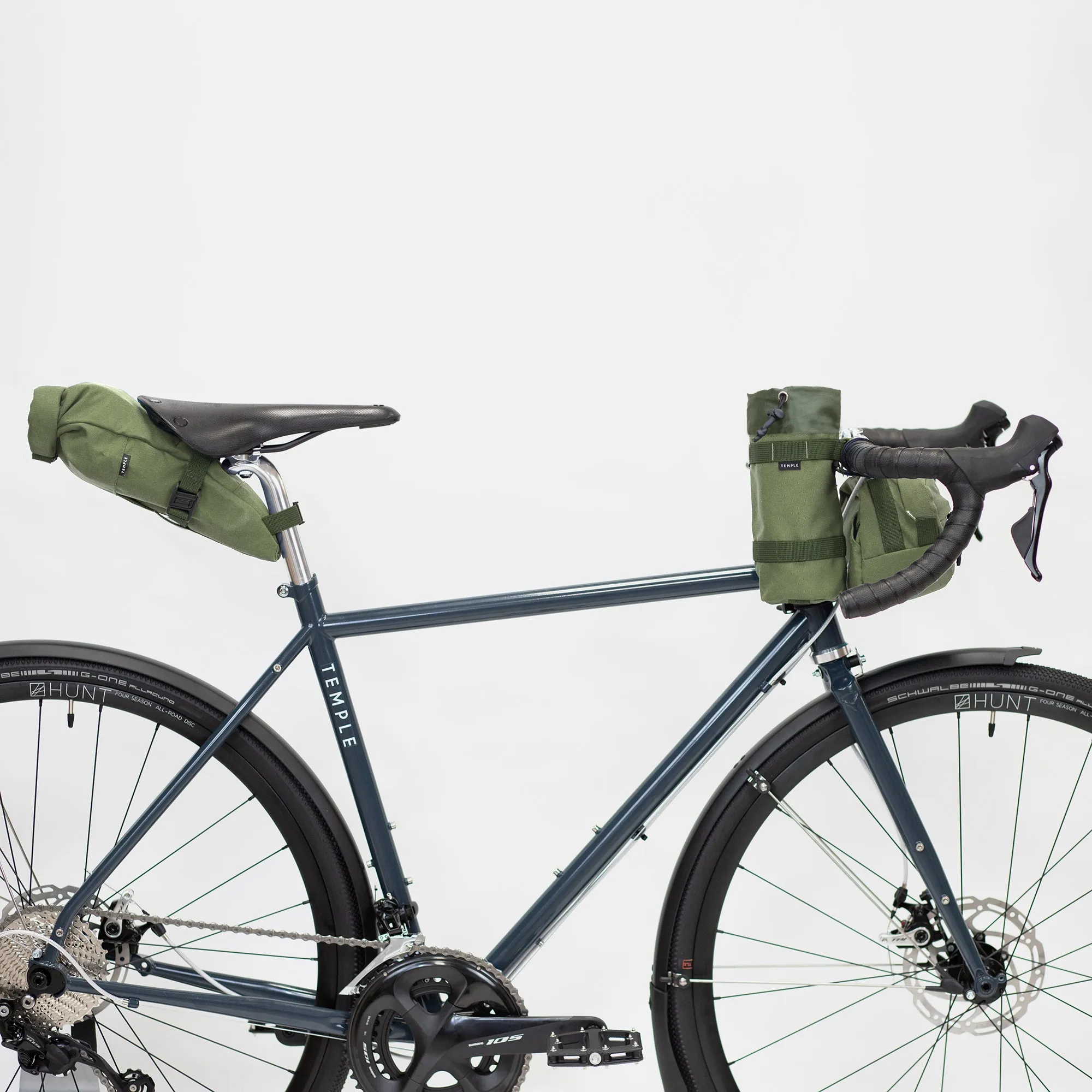 Temple Snack Bag Olive Green