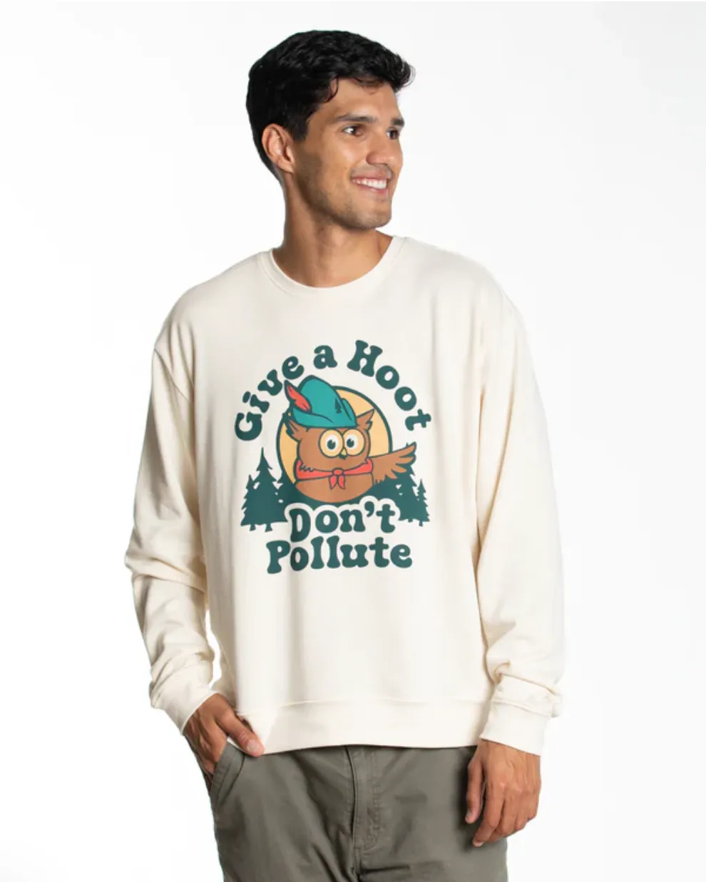 The Landmark Project Unisex Give a Hoot Sweatshirt