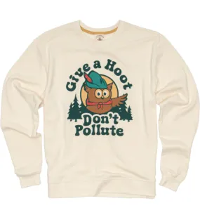 The Landmark Project Unisex Give a Hoot Sweatshirt