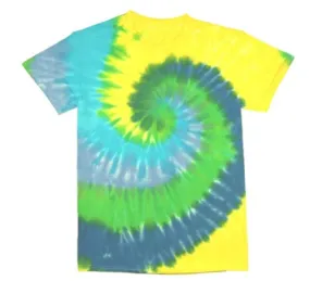 Tie Dye Short Sleeve Tee - Palm Tree Spin