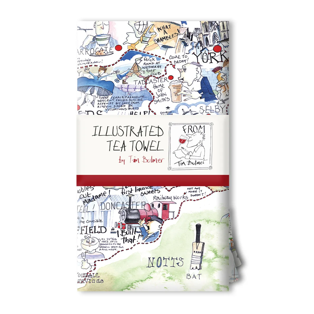 Tim Bulmer Illustrated Tea Towels