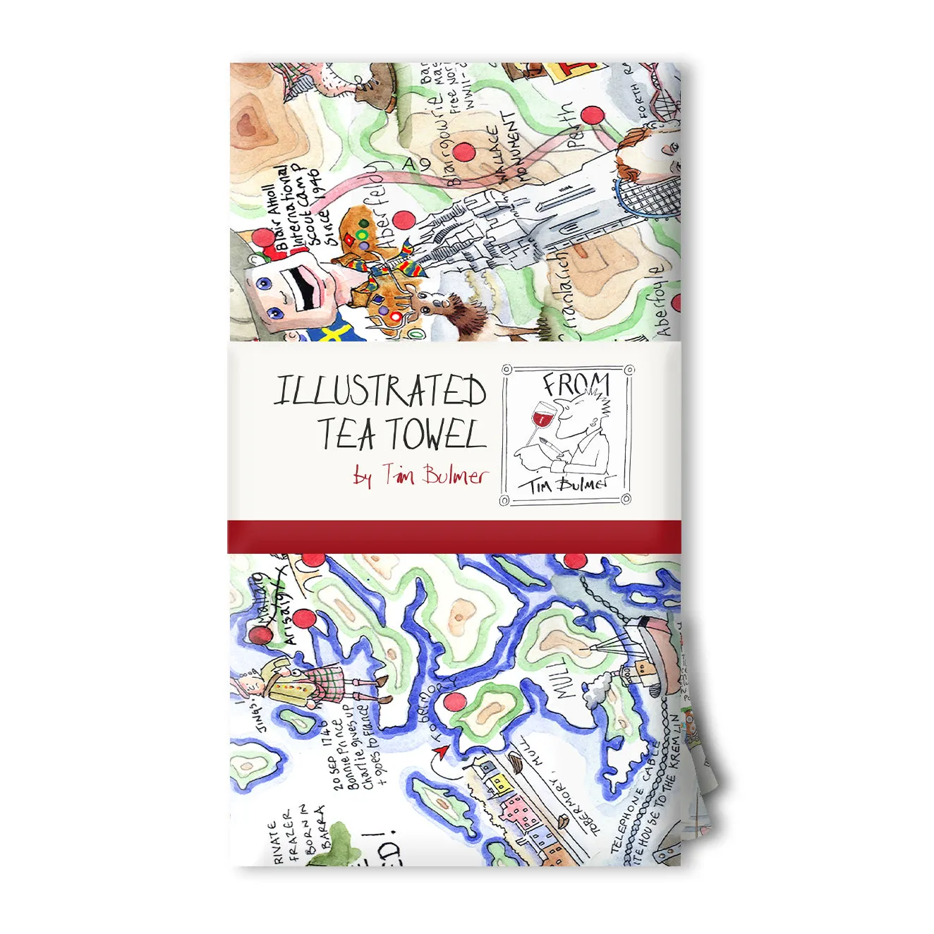 Tim Bulmer Illustrated Tea Towels