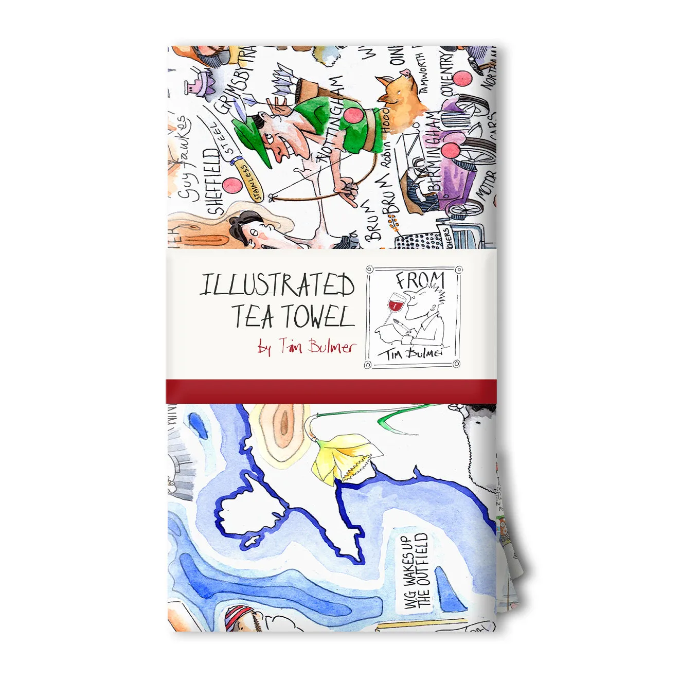 Tim Bulmer Illustrated Tea Towels