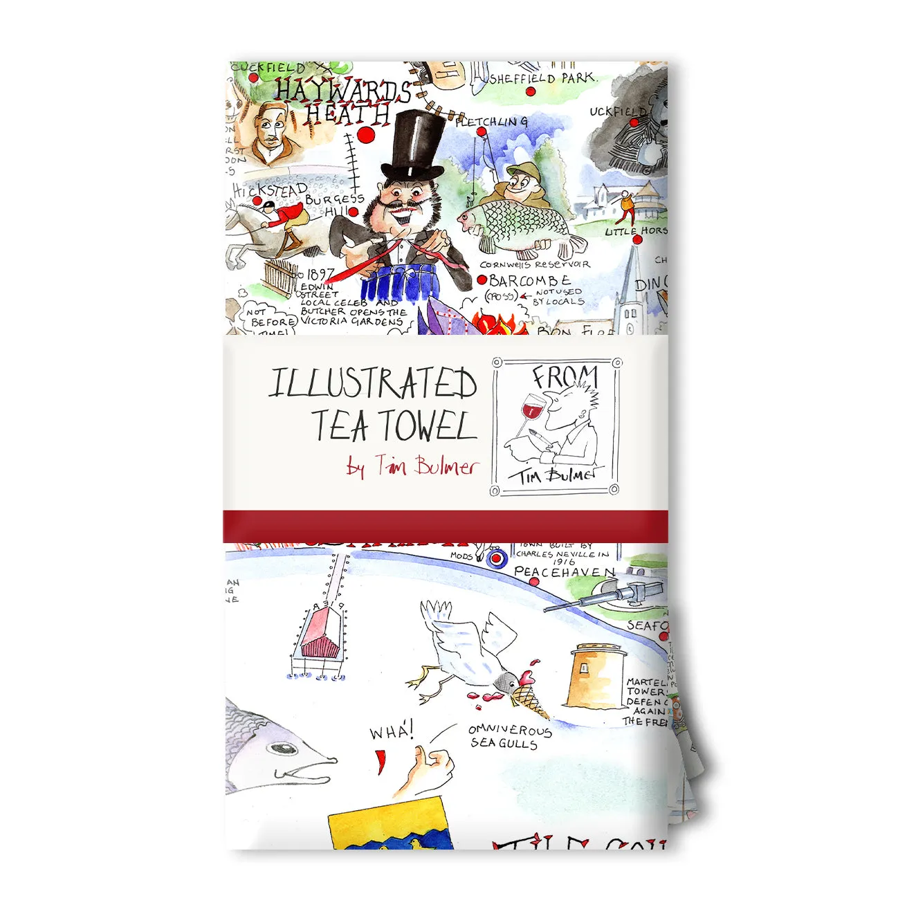 Tim Bulmer Illustrated Tea Towels