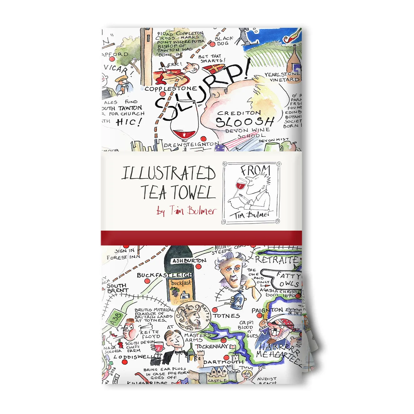 Tim Bulmer Illustrated Tea Towels