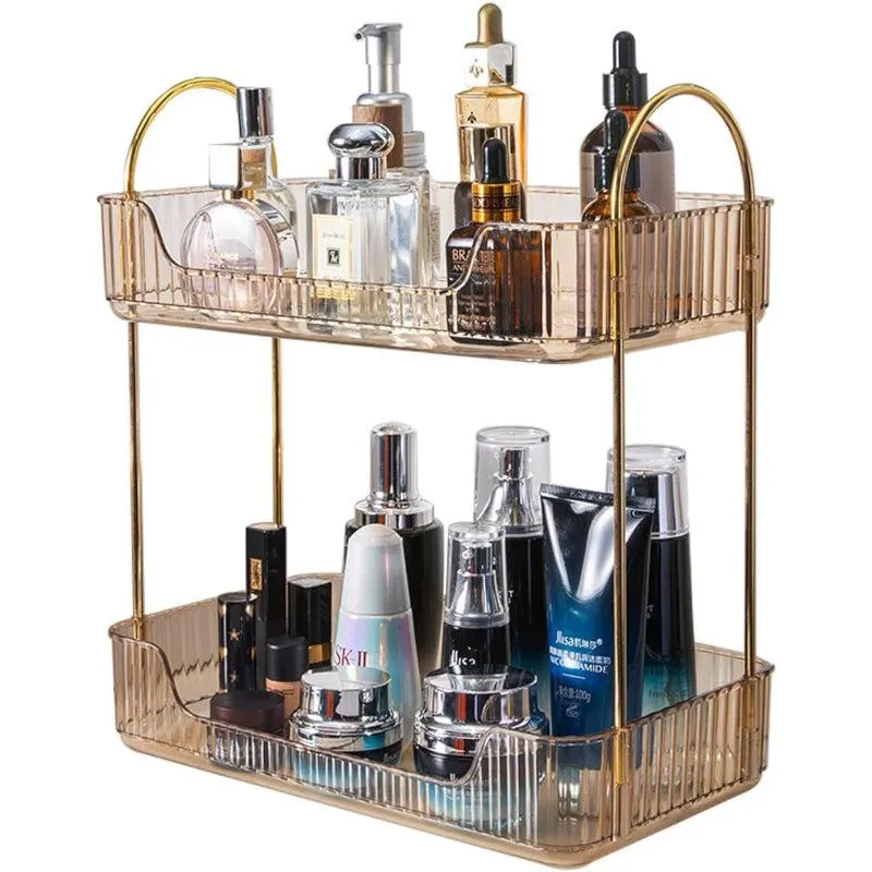Timothy 2-Tier Multipurpose Organizer - Gold