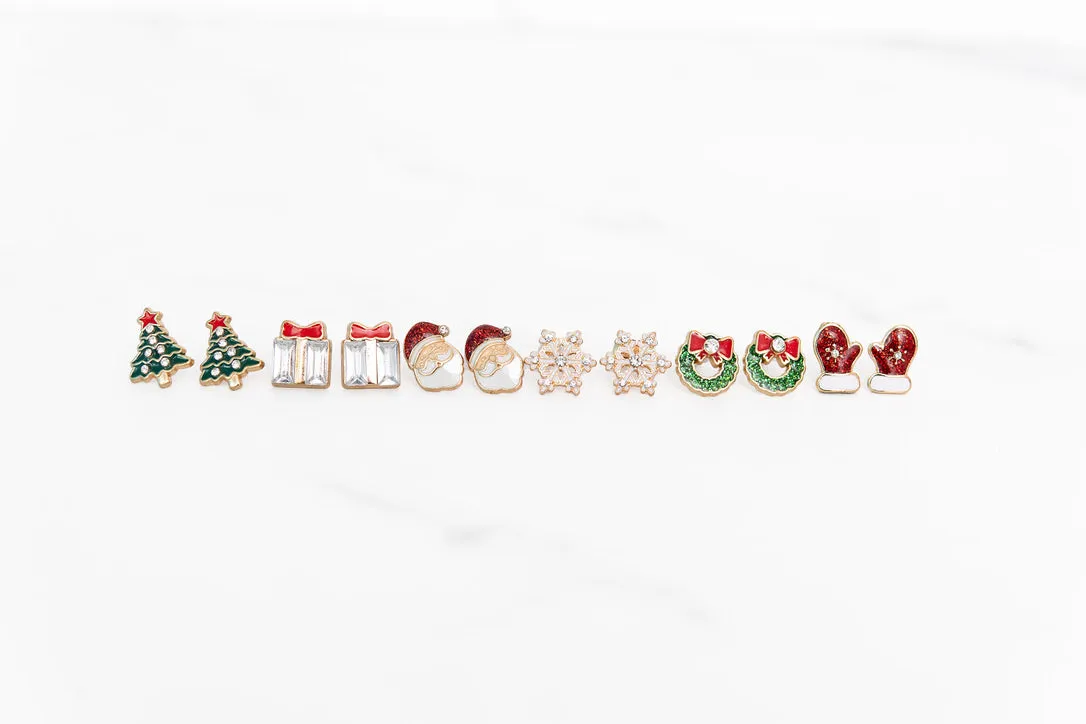 Tiny Present Studs