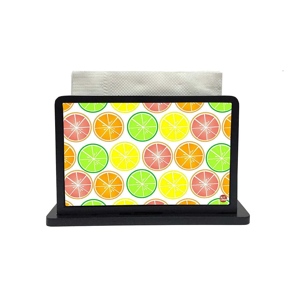 Tissue Holder Paper Napkin Stand - Lemons Design