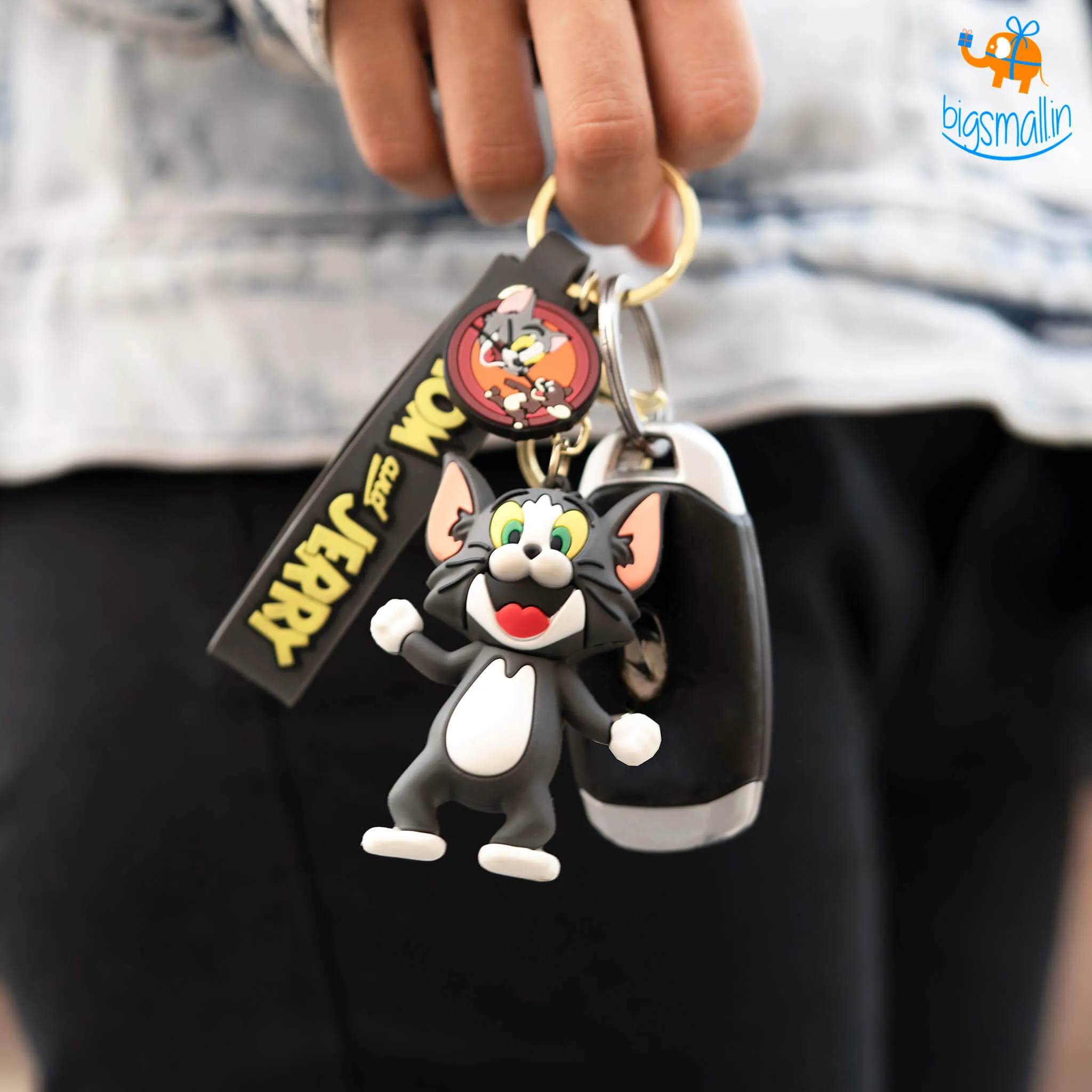 Tom & Jerry 3D Keychain