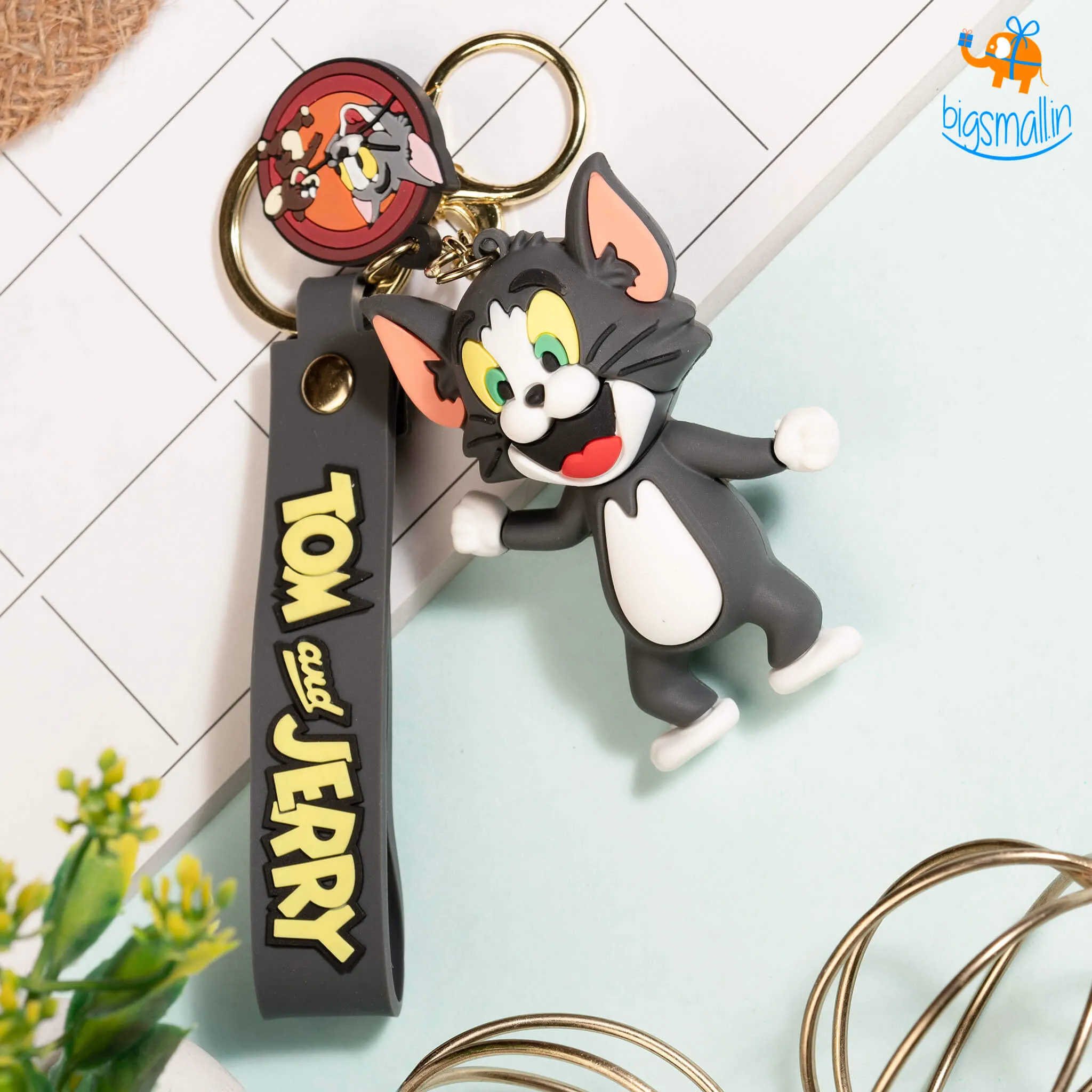 Tom & Jerry 3D Keychain