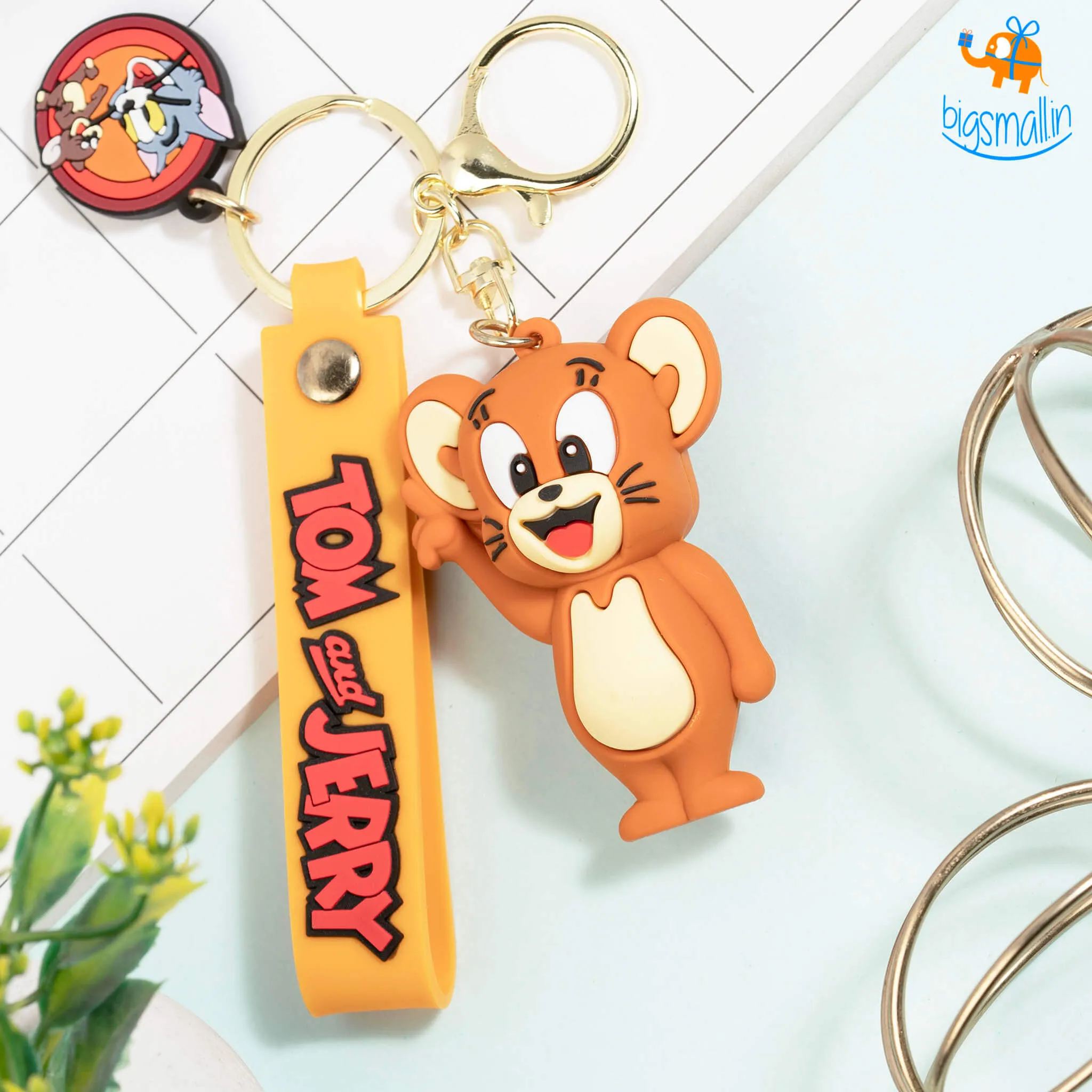Tom & Jerry 3D Keychain