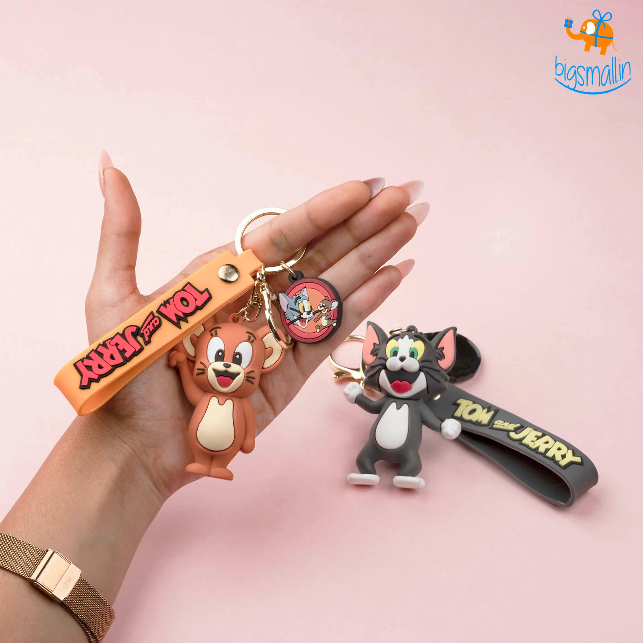 Tom & Jerry 3D Keychain