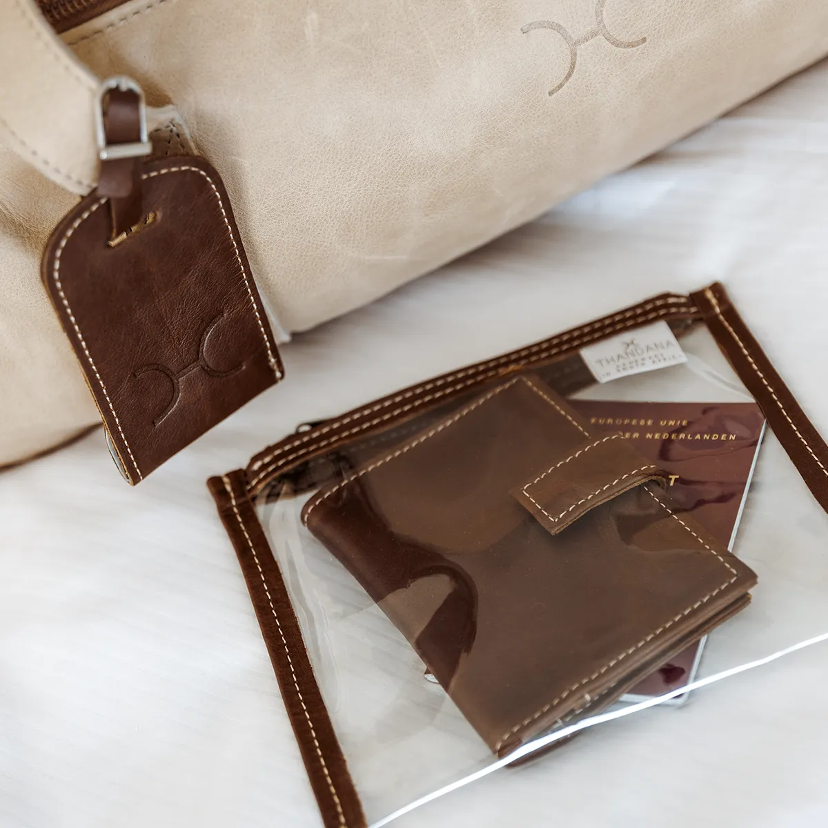Travel SET Leather