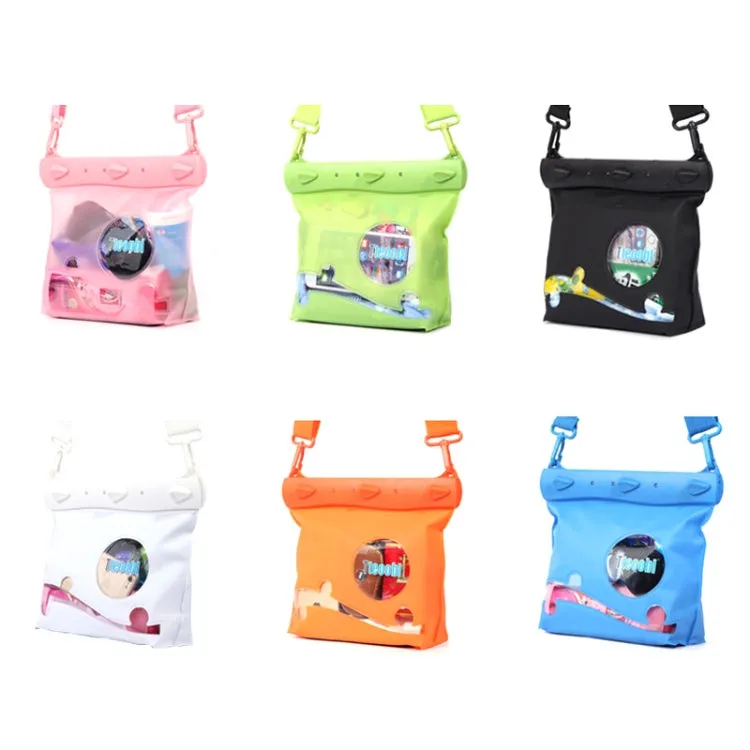 Tteoobl One-Shoulder Crossbody Drifting Diving Bag Waterproof Sundries Storage Bag, Size: Medium (White)