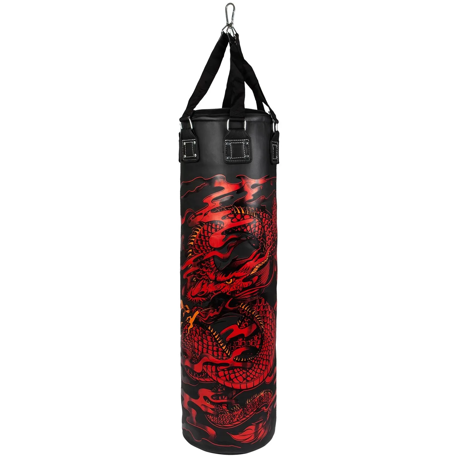 Venum Dragon's Flight Heavy Bag - Black/Red - 150 cm