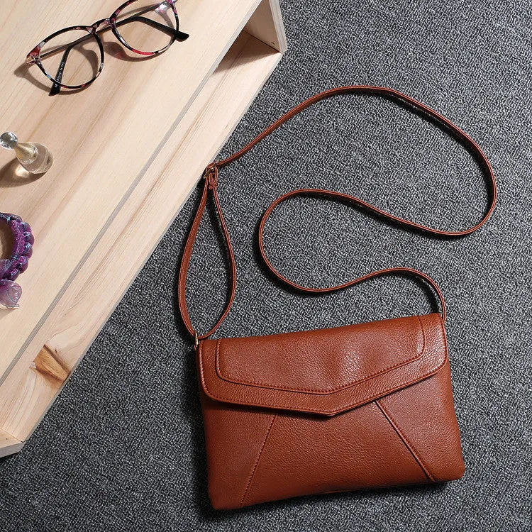 Vintage casual leather handbags new wedding clutches ladies party purse ofertas women crossbody messenger shoulder school bags