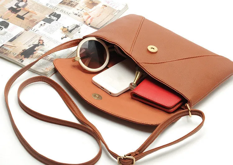 Vintage casual leather handbags new wedding clutches ladies party purse ofertas women crossbody messenger shoulder school bags
