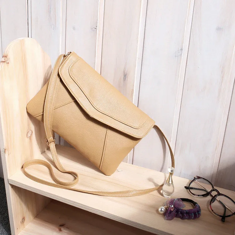 Vintage casual leather handbags new wedding clutches ladies party purse ofertas women crossbody messenger shoulder school bags
